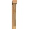 Ekena Millwork Traditional Block Rough Sawn Bracket w/ Offset Brace, Western Red Cedar, 6"W x 42"D x 42"H BKT0604X42X42TRA05RWR - alternate 4